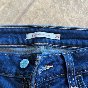 Levi’s 535 Super Skinny Women’s Jeans | Size 29 | Like New | Dark Wash